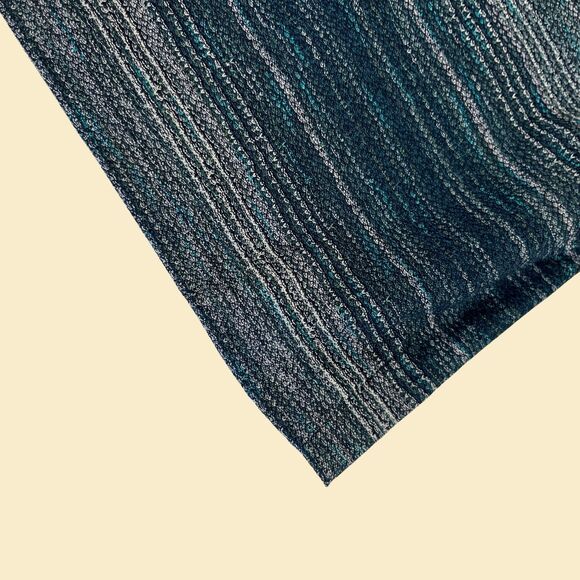 90s/Y2K Raffi Linea Uomo mens XL shirt, vintage new old stock Italian teal shirt - Picture 6 of 8